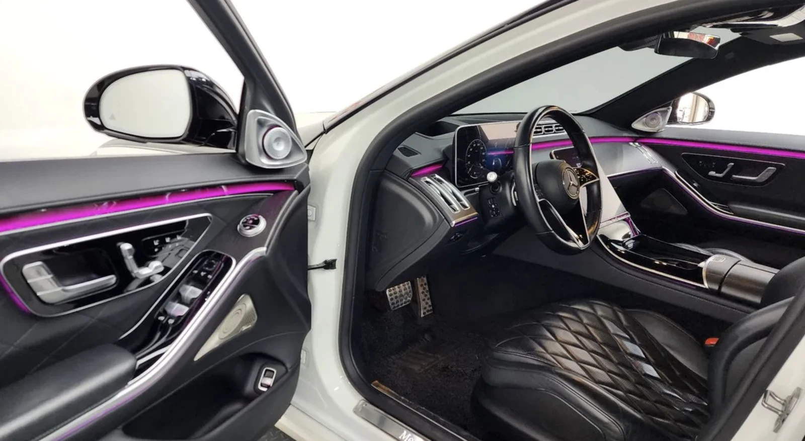 Mercedes-Benz S 450 L / MAYBACH ПАКЕТ / 360 КАМЕРИ / BURMESTER / ТV, снимка 7 - Автомобили и джипове - 55185931