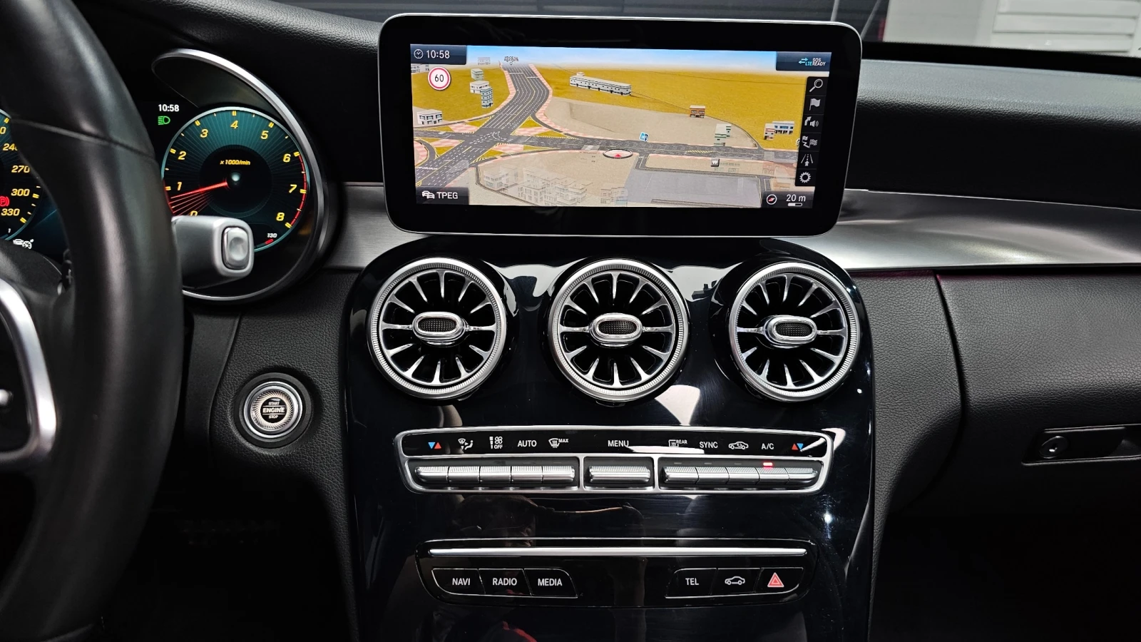 Mercedes-Benz C 200 ACC | Шибедах | Памет, снимка 11 - Автомобили и джипове - 56009602