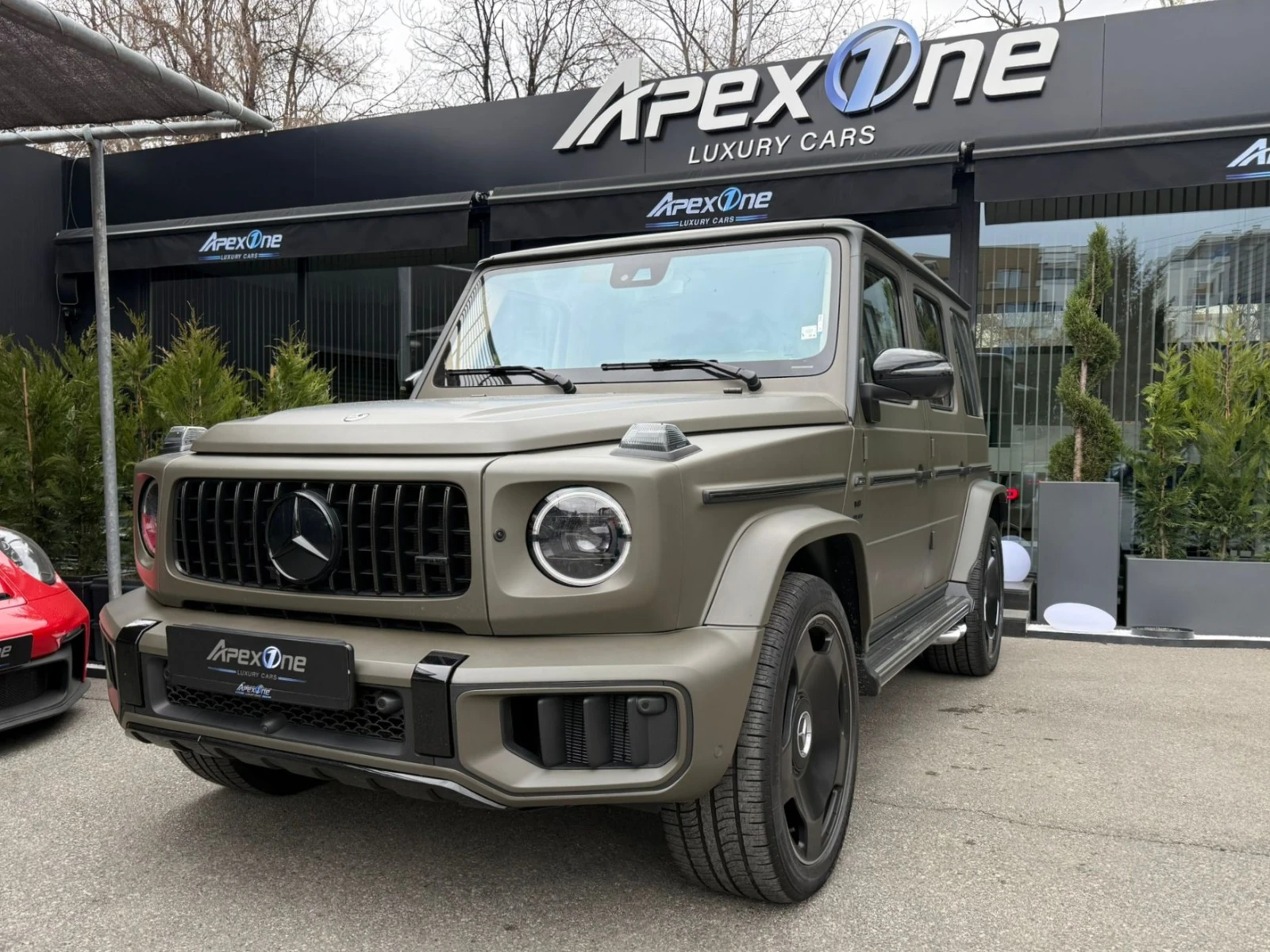 Mercedes-Benz G 63 AMG AMG/MANUFAKTUR/OLIVE MAGNO 2/, снимка 3 - Автомобили и джипове - 53911935