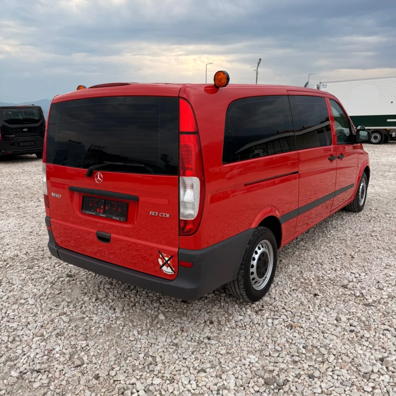 Mercedes-Benz Vito 113CDi-9местен-Клима-ExtraLong, снимка 7 - Бусове и автобуси - 51687518