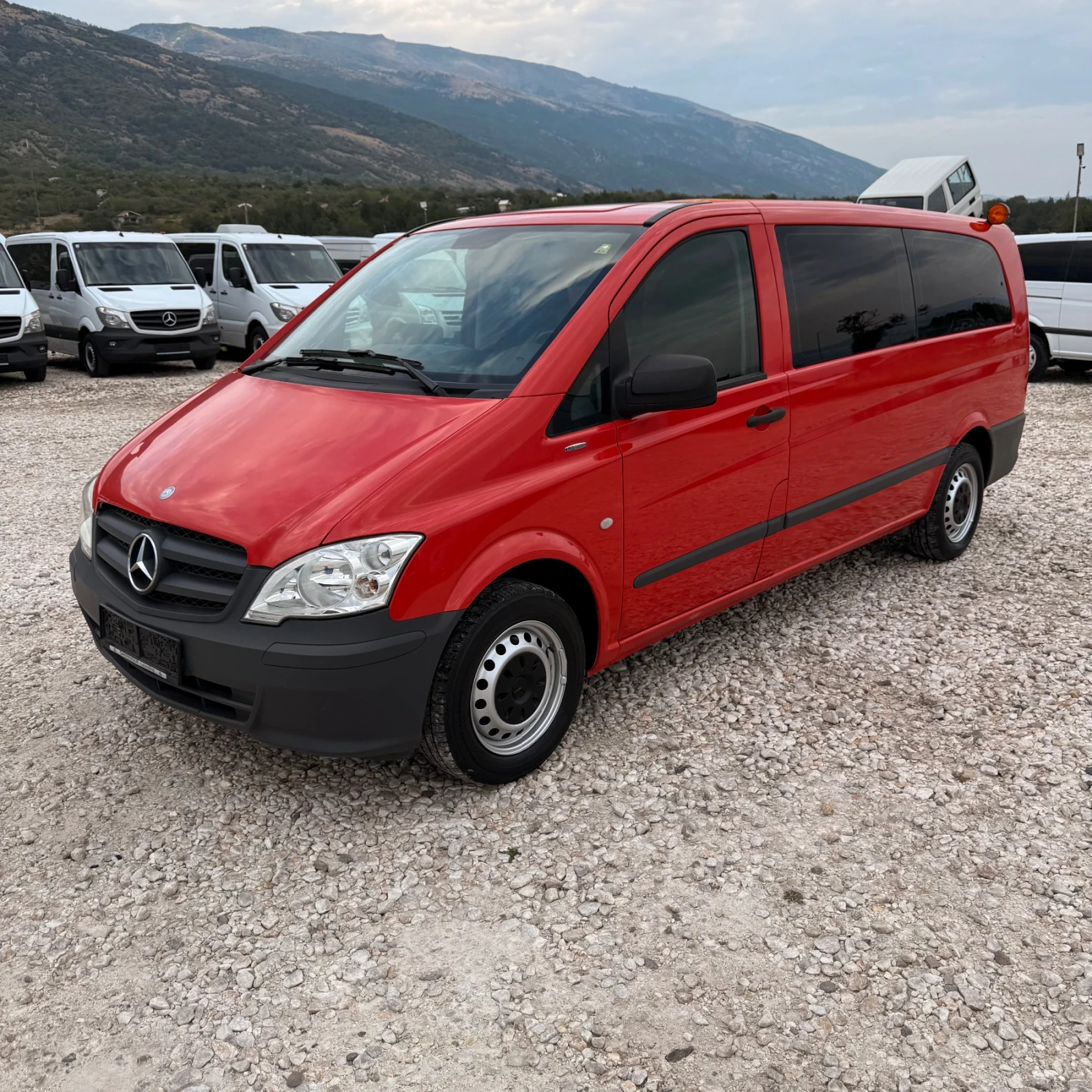 Mercedes-Benz Vito 113CDi-9местен-Клима-ExtraLong, снимка 1