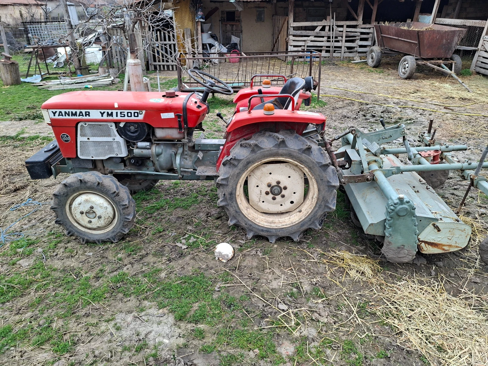 Трактор Yanmar Ym 1500d , снимка 5 - Селскостопанска техника - 53840727