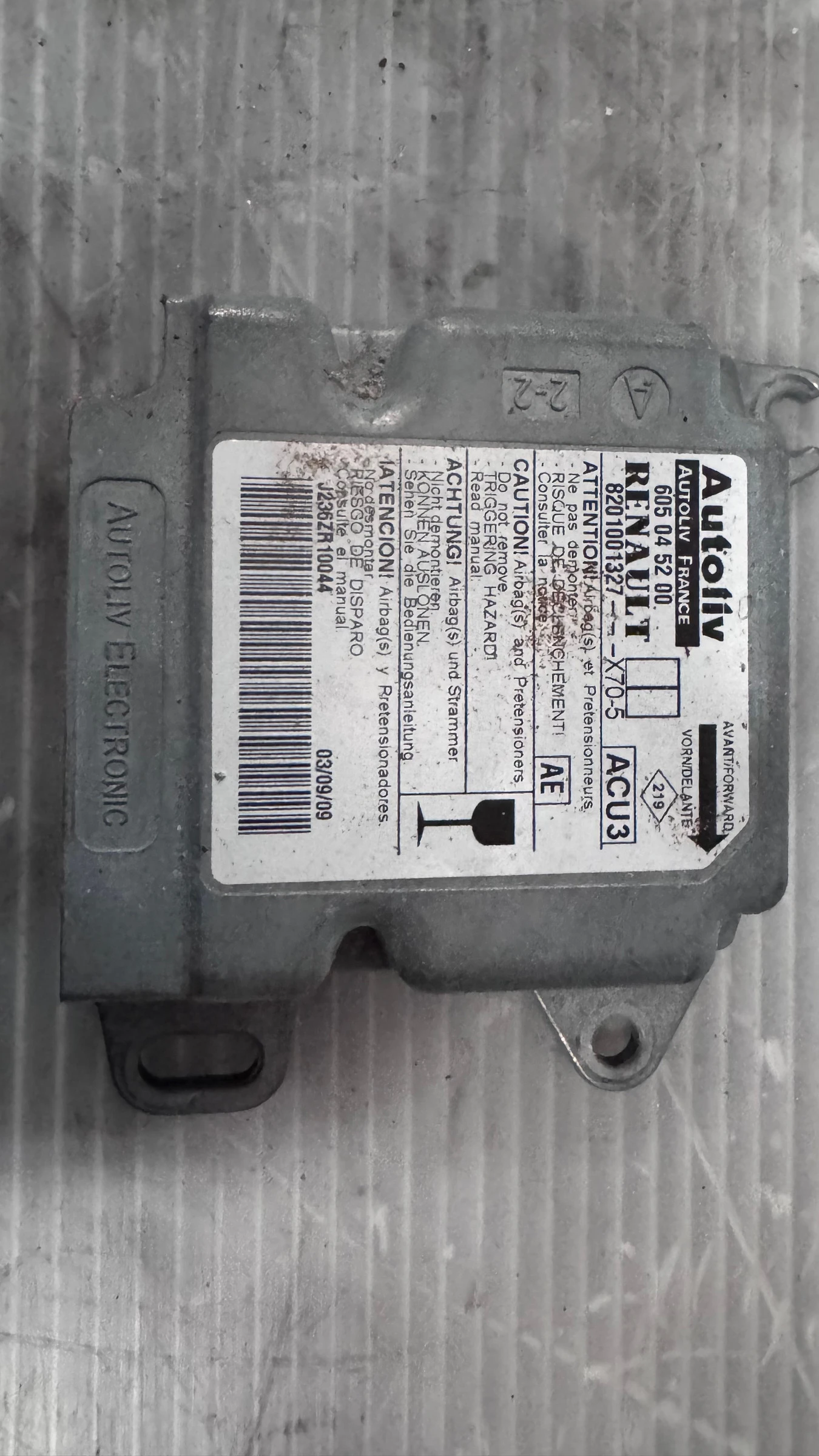 Airbag  /  /  a Renault Master - 8201001327 / 605045200 | Mobile.bg   2