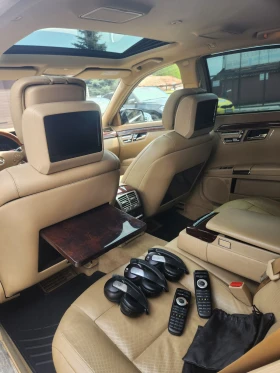 Mercedes-Benz S 500 LONG 4MATIK DVD/TV ВТЕЧНЕН НЕФТЕН ГАЗ - 28500 лв. - 35340770 9