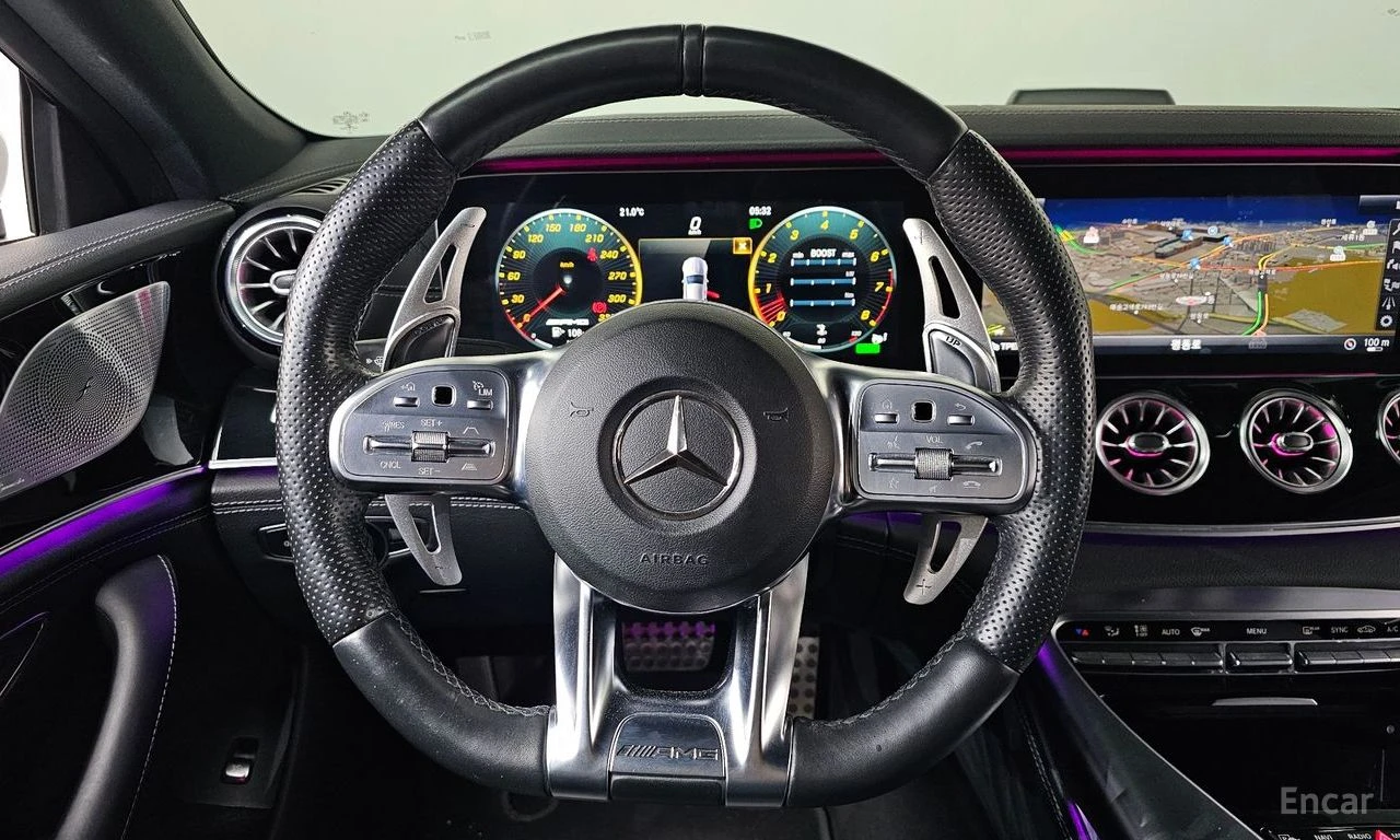 Mercedes-Benz AMG GT 43* 4MATIC+ * BURMESTER* ПОДГРЕВ* ОБДУХВАНЕ* 360КА, снимка 9 - Автомобили и джипове - 54370382