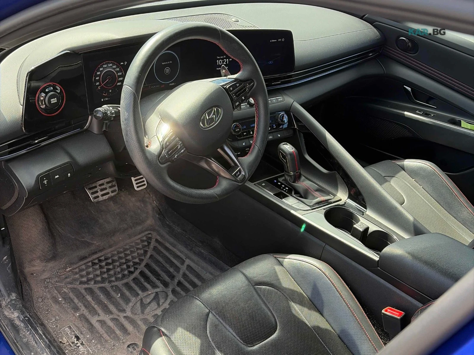 Hyundai Elantra N Line Ultimate Автокредит Цена до България, снимка 6 - Автомобили и джипове - 55032895