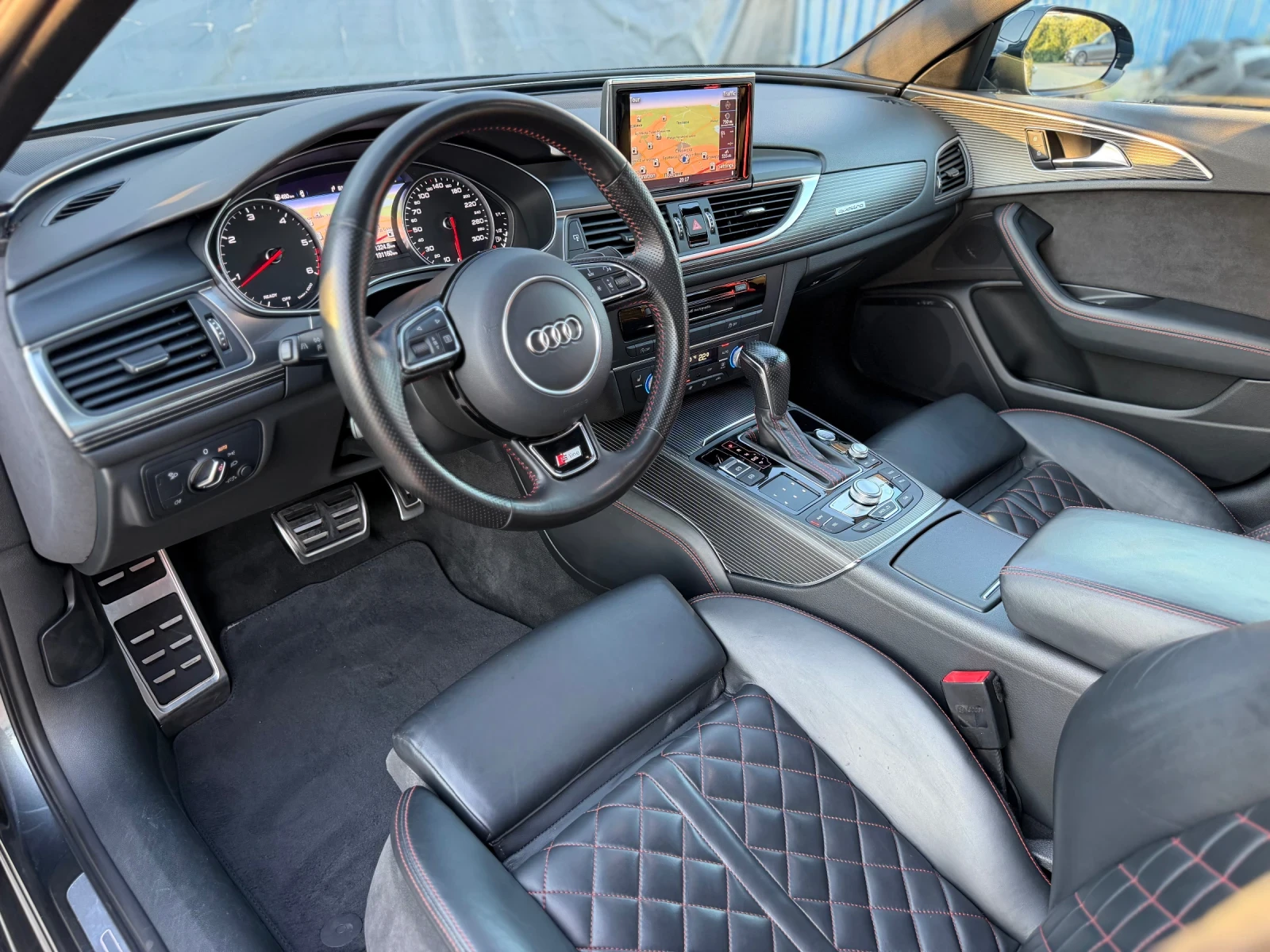 Audi A6 3.0BiTDI/COMPETITION/21/EXCLUSIVE/СЕРВИЗНА ИСТОРИЯ, снимка 9 - Автомобили и джипове - 55239222