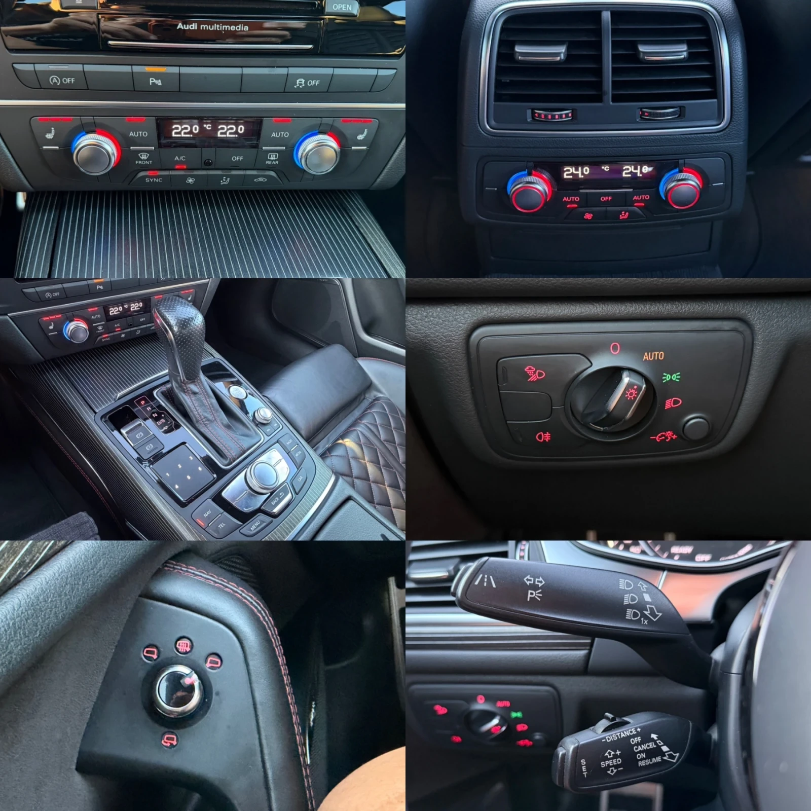 Audi A6 3.0BiTDI/COMPETITION/21/EXCLUSIVE/СЕРВИЗНА ИСТОРИЯ, снимка 15 - Автомобили и джипове - 55239222