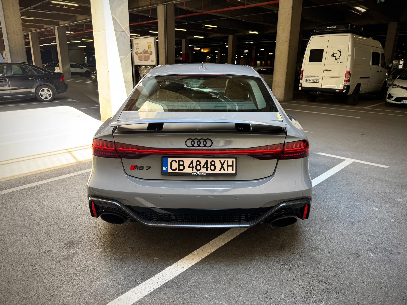 Audi Rs7 600 К.С. / NIGHT VISION / CARBON / 22 ДЖАНТИ, снимка 9 - Автомобили и джипове - 55624162