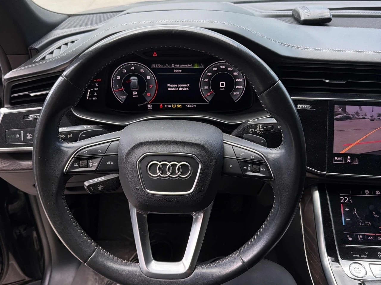 Audi Q8 TECHNIK* MATRIX* ОБДУХ* PANO* BLACK OPTIC* ТЪРГ, снимка 7 - Автомобили и джипове - 55423111