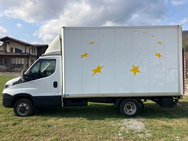 Iveco 35c15 ДВОЙНА ГУМА ФУРГОН с ПАДАЩ БОРД, снимка 4 - Бусове и автобуси - 44638553