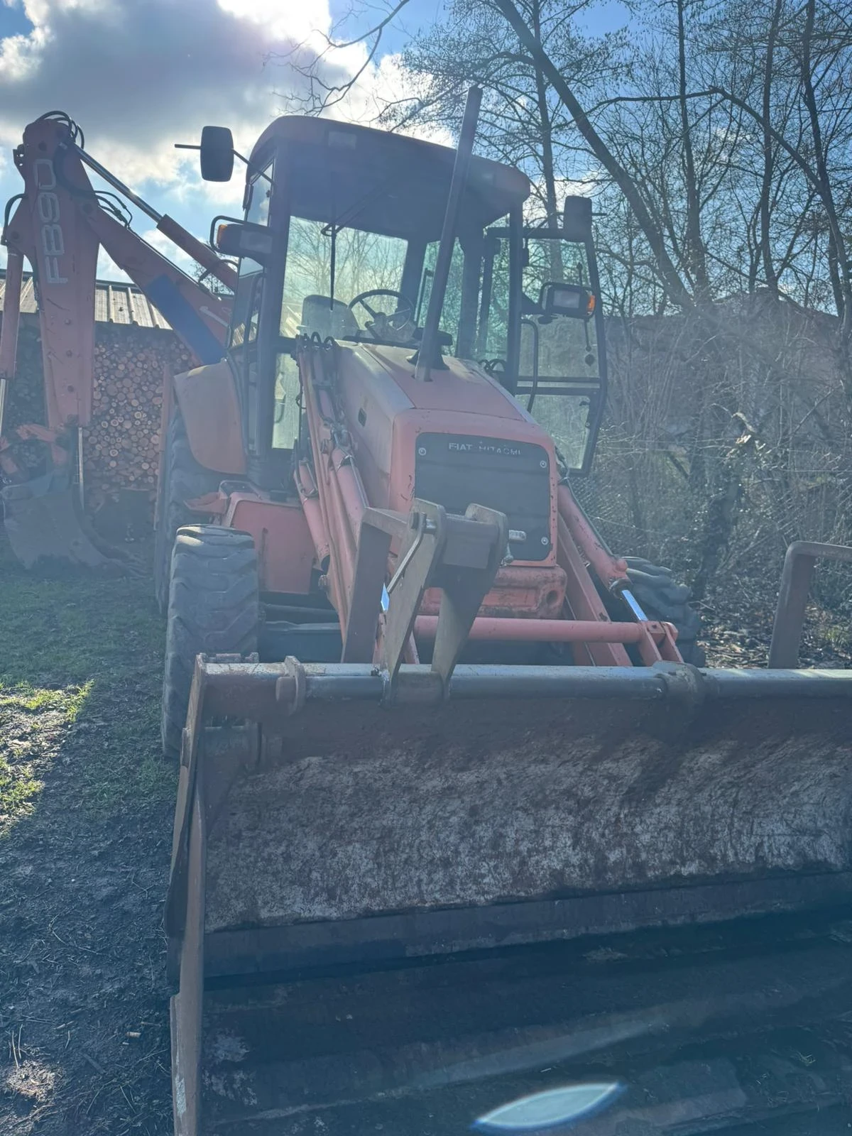 Багер FIAT Hitachi FB, снимка 2 - Индустриална техника - 53770643