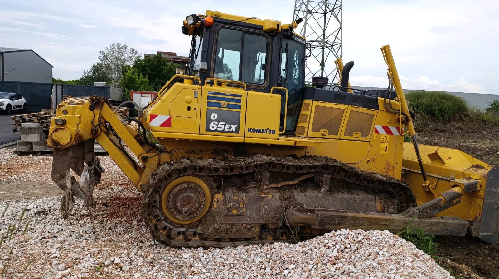 Булдозер Komatsu D65EX-18, снимка 2 - Индустриална техника - 55967027