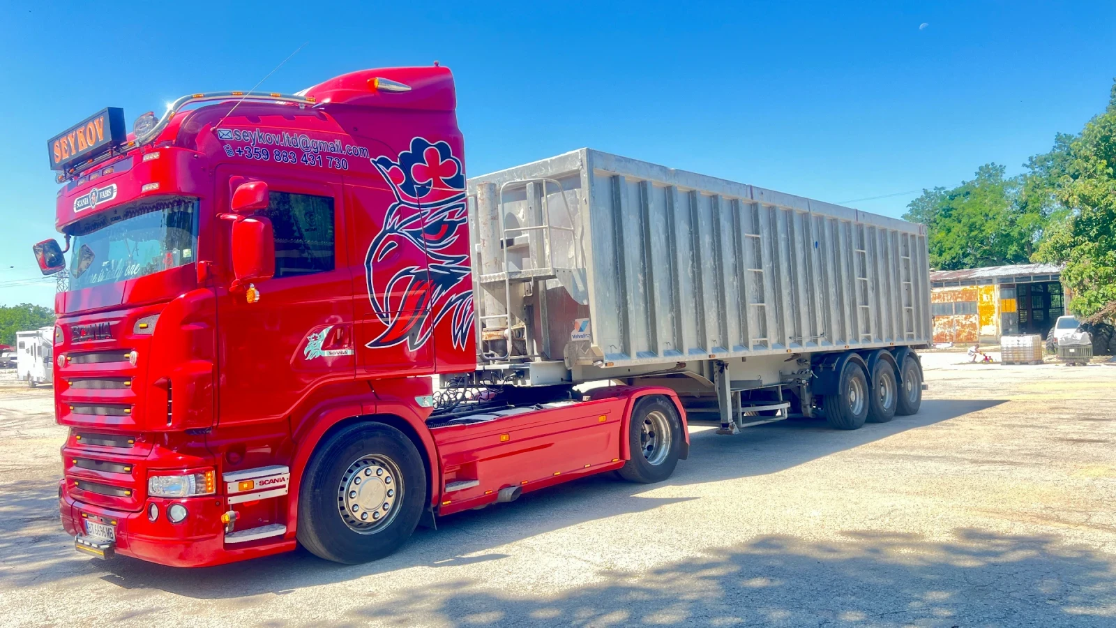 Полуремарке Berger 55 кубика