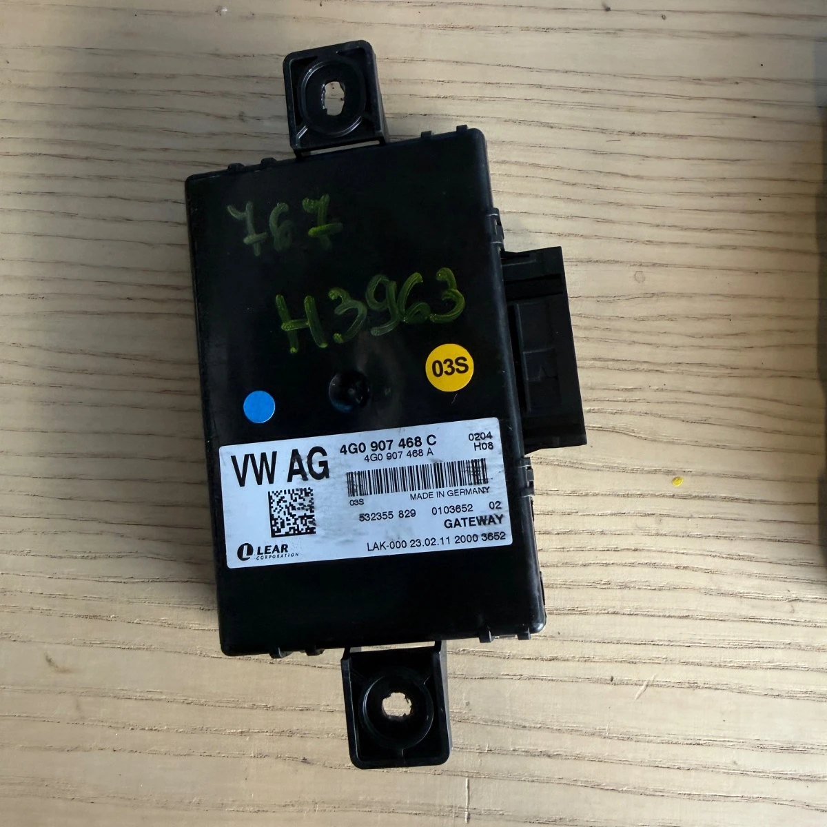 CAN-Bus Gateway модул за Audi A6 4G A7 4G 4G0907468C-3963