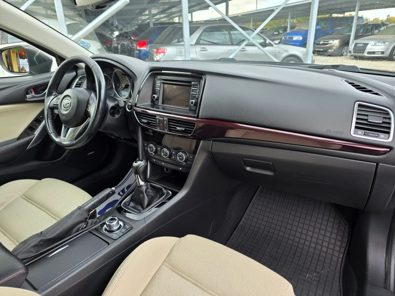 Mazda 6 2.2 SKYACTIV  ! ! НАВИГАЦИЯ ! ! ЕВРО 6, снимка 12 - Автомобили и джипове - 52138976