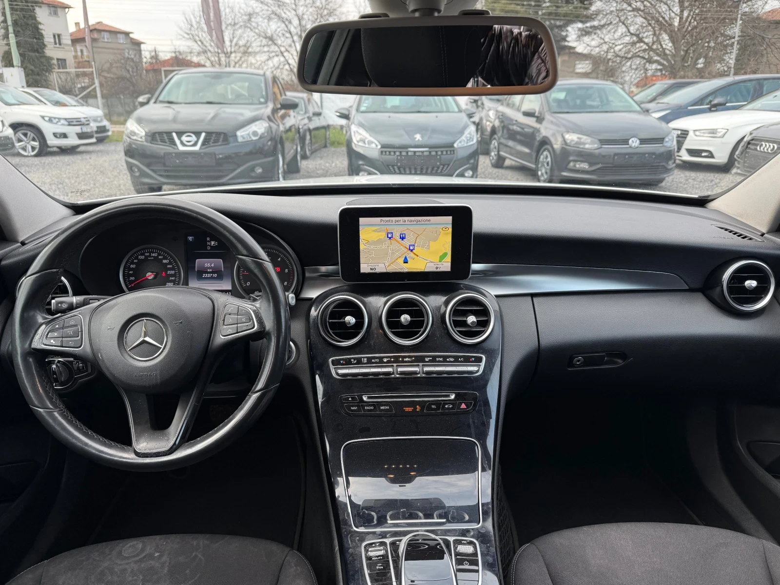 Mercedes-Benz C 200 D (136hp) AMG-line/EU6 /������� ������ /���� ����/ | Mobile.bg � ����������� 10