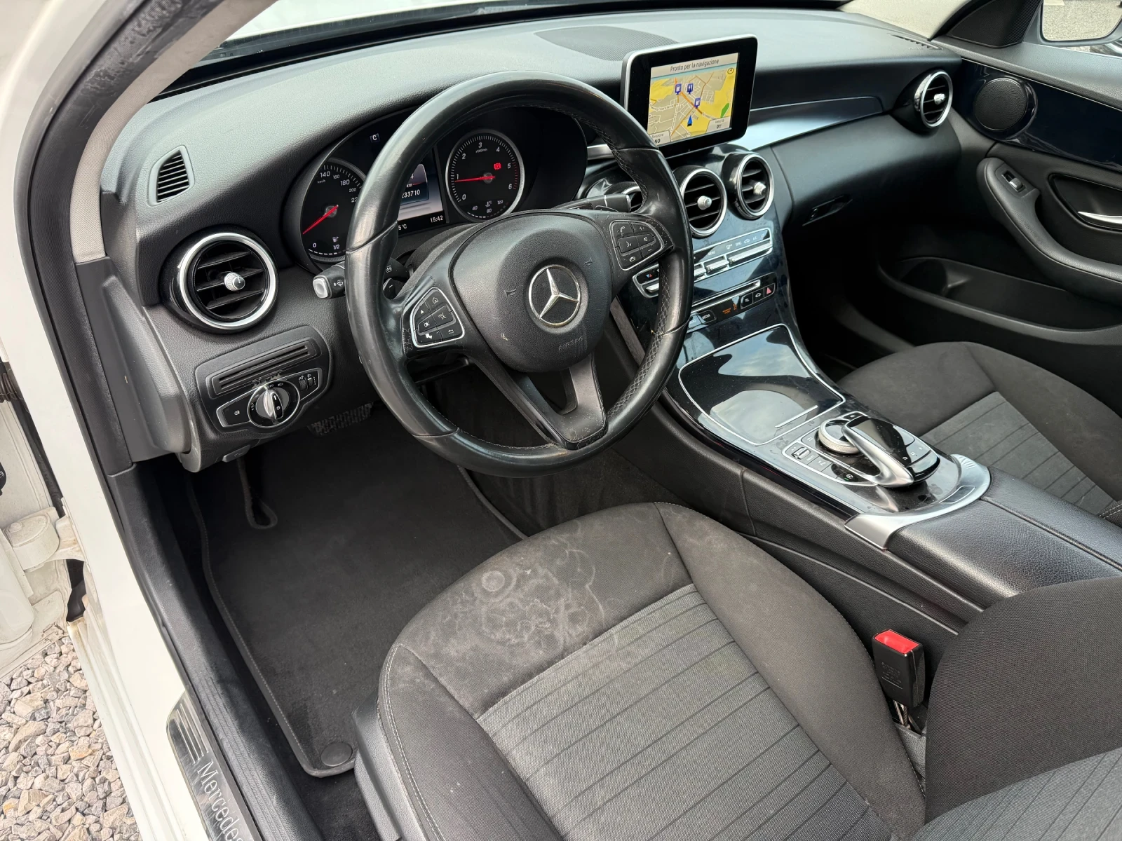 Mercedes-Benz C 200 D (136hp) AMG-line/EU6 /������� ������ /���� ����/ | Mobile.bg � ����������� 9