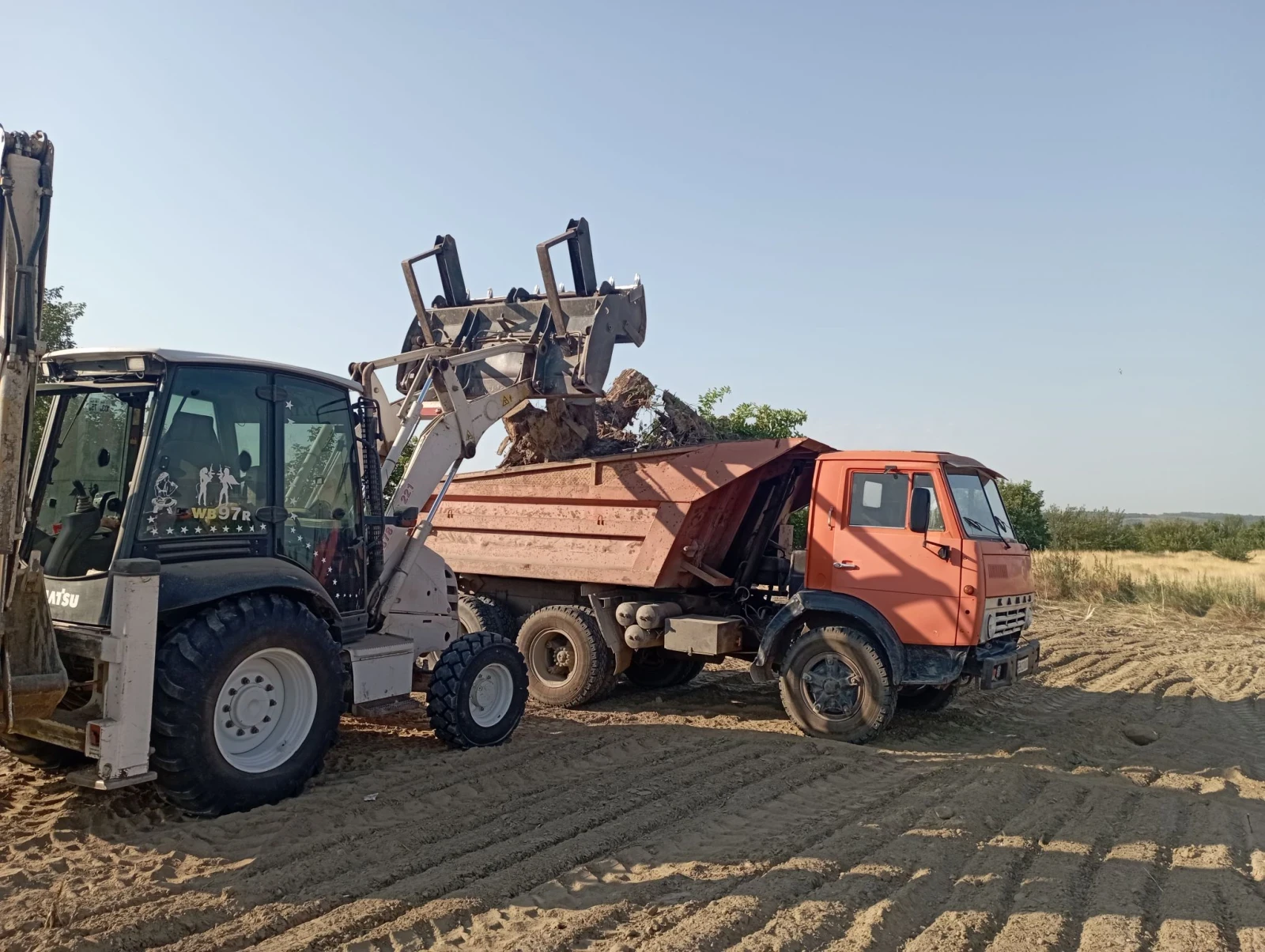 Kamaz 55111 Самосвал, снимка 6 - Камиони - 56137319