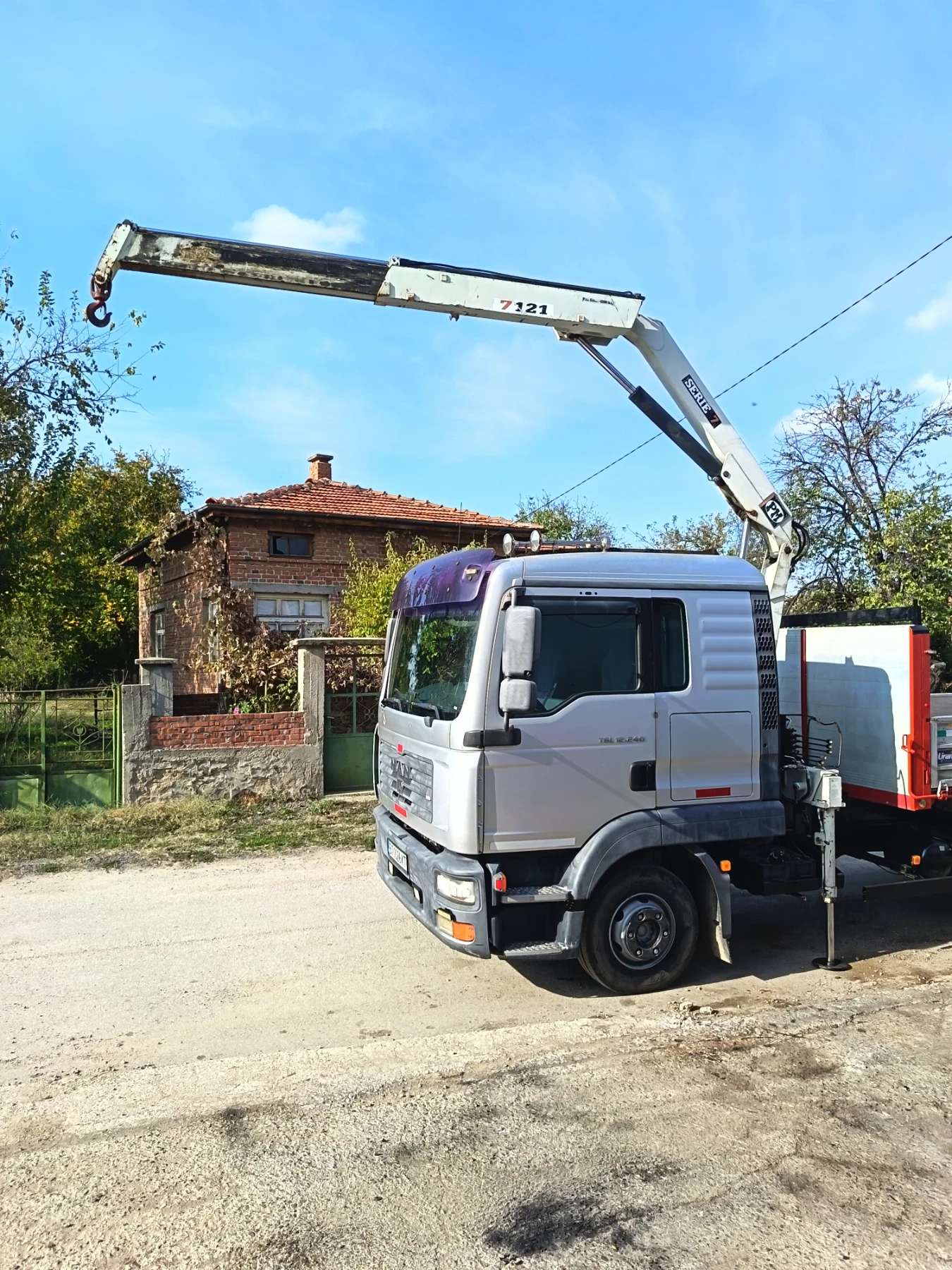 Man Tga 12.240 , снимка 11 - Камиони - 56657851