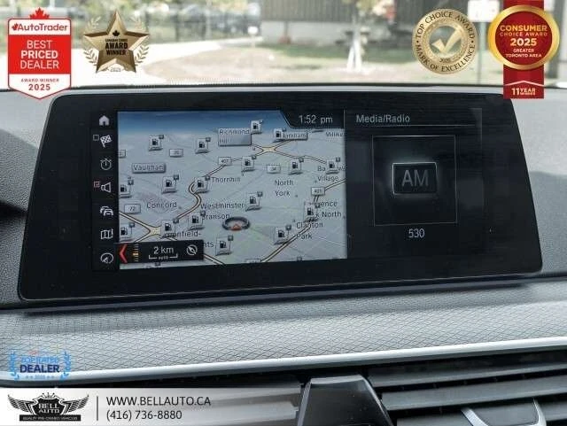 BMW 530 * xDrive * CARFAX * БЕЗ ПЪРВОНАЧАЛНА ВНОСКА - изображение 3