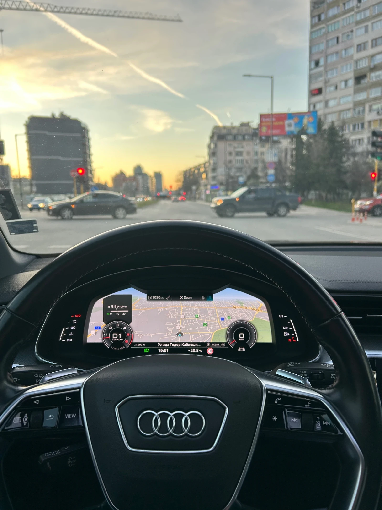 Audi A6 50TDI Quattro /S-line интериор/120хил км, снимка 9 - Автомобили и джипове - 53686011