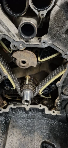 Mercedes-Benz ML 350 НА ПРУЖИНИ, СМЕНЕНИ ВЕРИГИ!, снимка 13