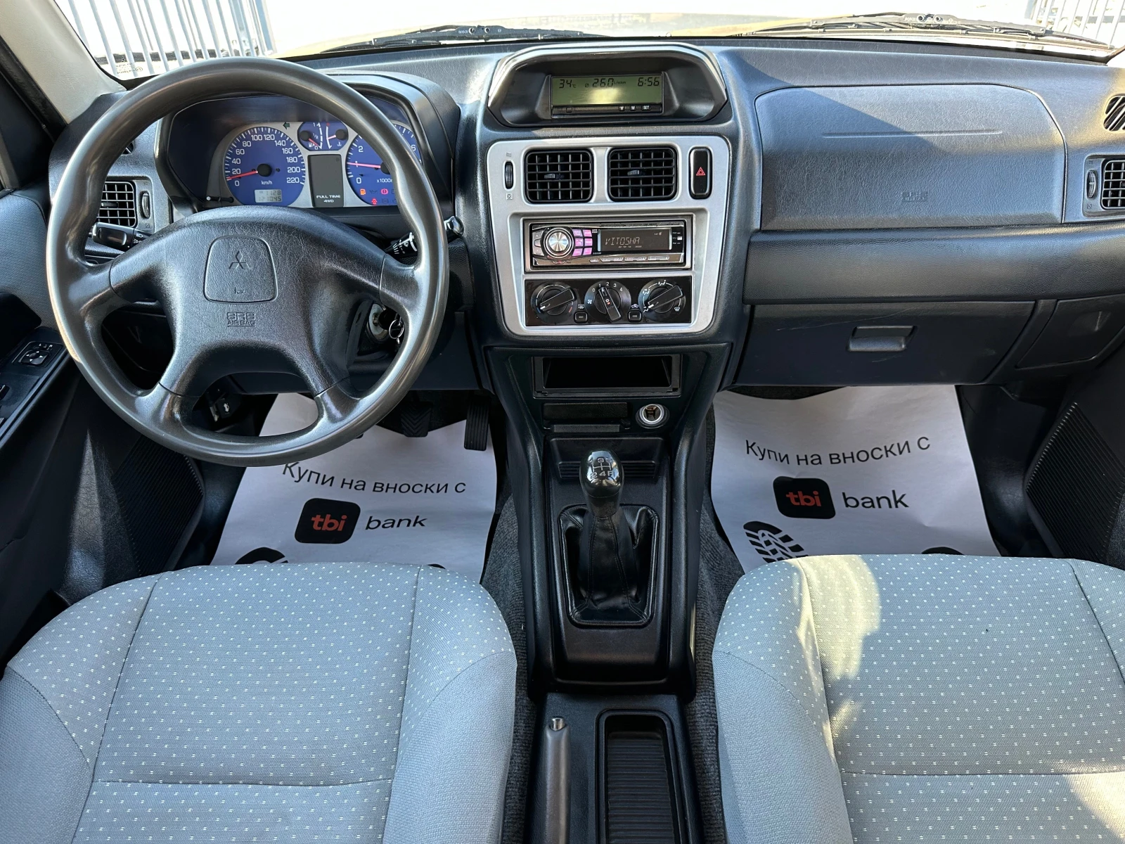 Mitsubishi Pajero pinin 1.8 MPI 114kc. | Mobile.bg — изображение 14
