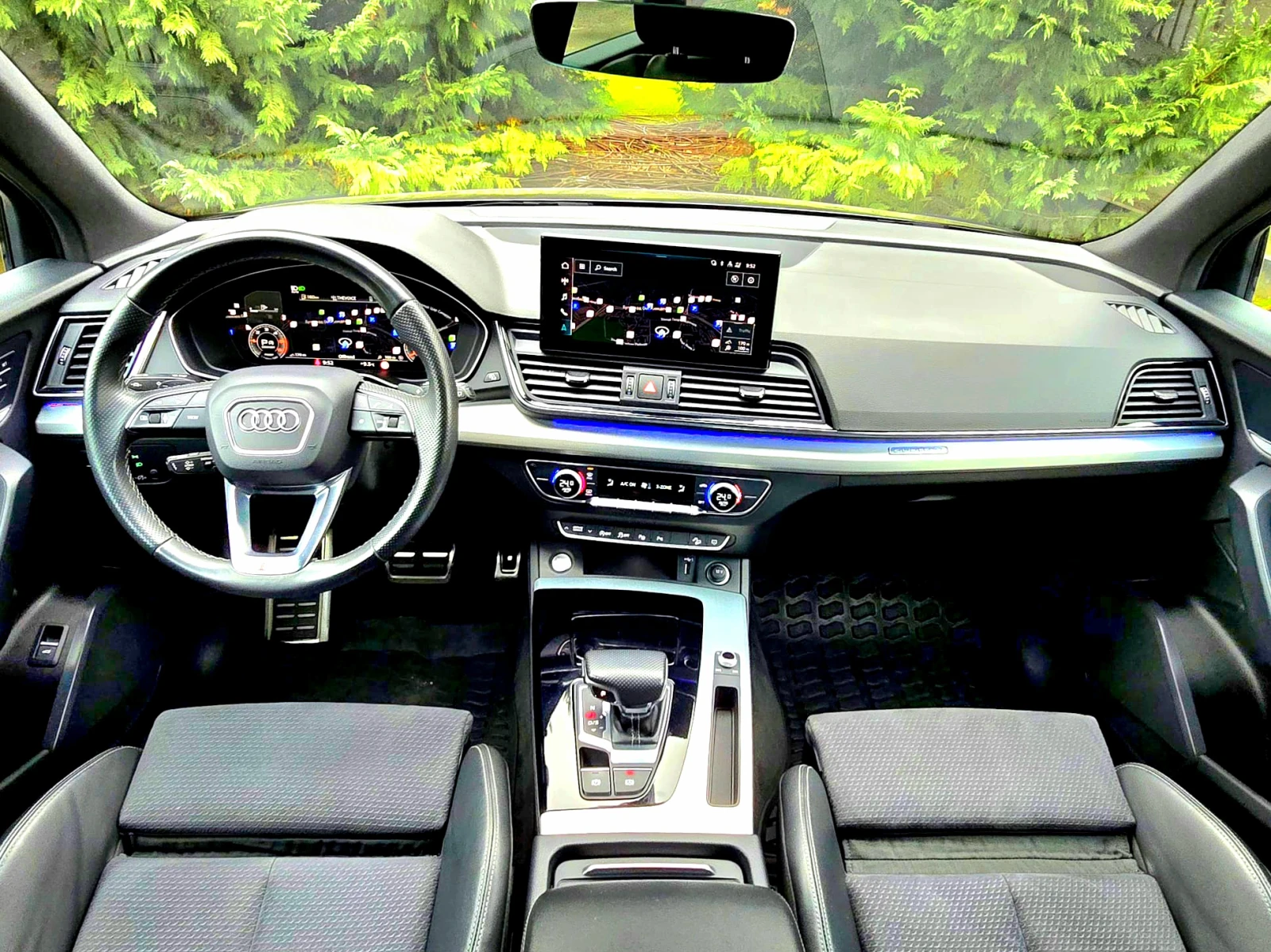 Audi Q5 SPORTBACK* S-LINE* 360* BLACK STYLING PACKAGE* MEM, снимка 10 - Автомобили и джипове - 54831959