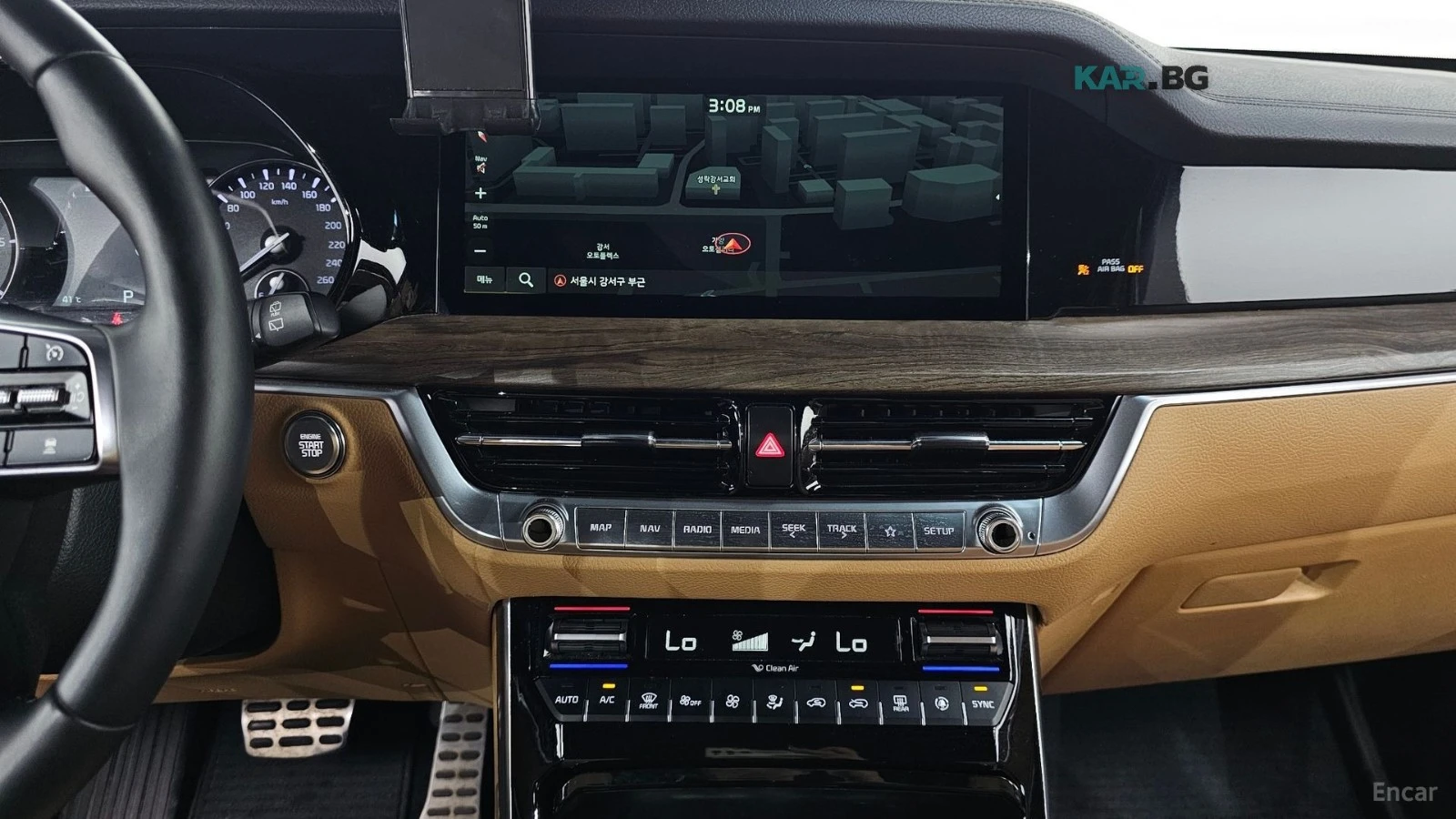 Kia Mohave 3.0D Master 4x4* КОЖА* ОБДУХ* НАВИ* КАМЕРА, снимка 12 - Автомобили и джипове - 56138619