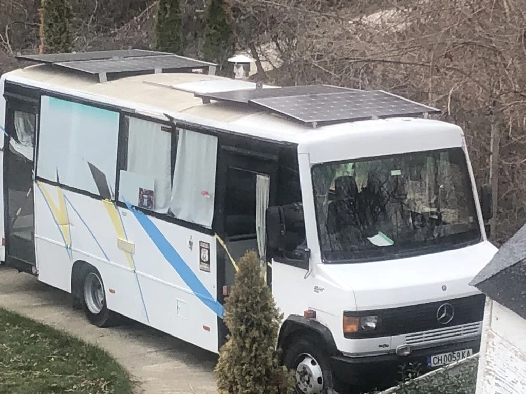 Кемпер Mercedes-Benz 814D, снимка 1