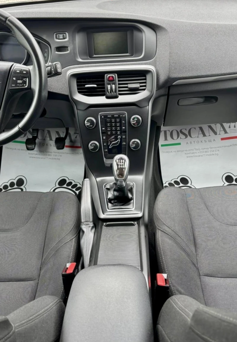 Volvo V40 1.6 D2* 114к.с.* Камера* Euro 5b* Лизин, снимка 7 - Автомобили и джипове - 49841972