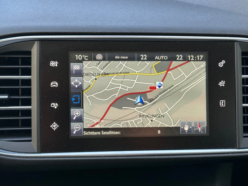 Peugeot 308 1.6HDI, снимка 11 - Автомобили и джипове - 52640812