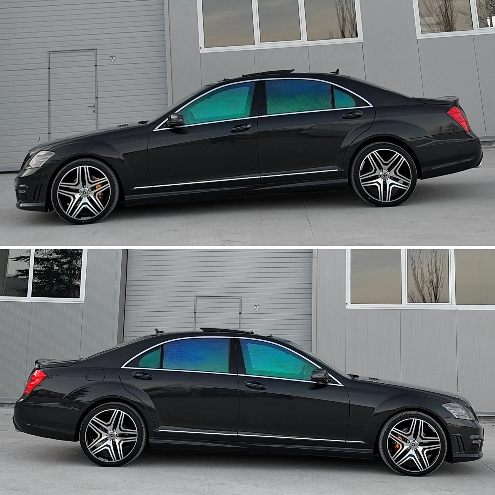 Mercedes-Benz S 350 CDI/ 63 AMG/ LONG/ 4MATIC/ PANO/ 3xTV/ AMBIENT, снимка 6 - Автомобили и джипове - 53840265