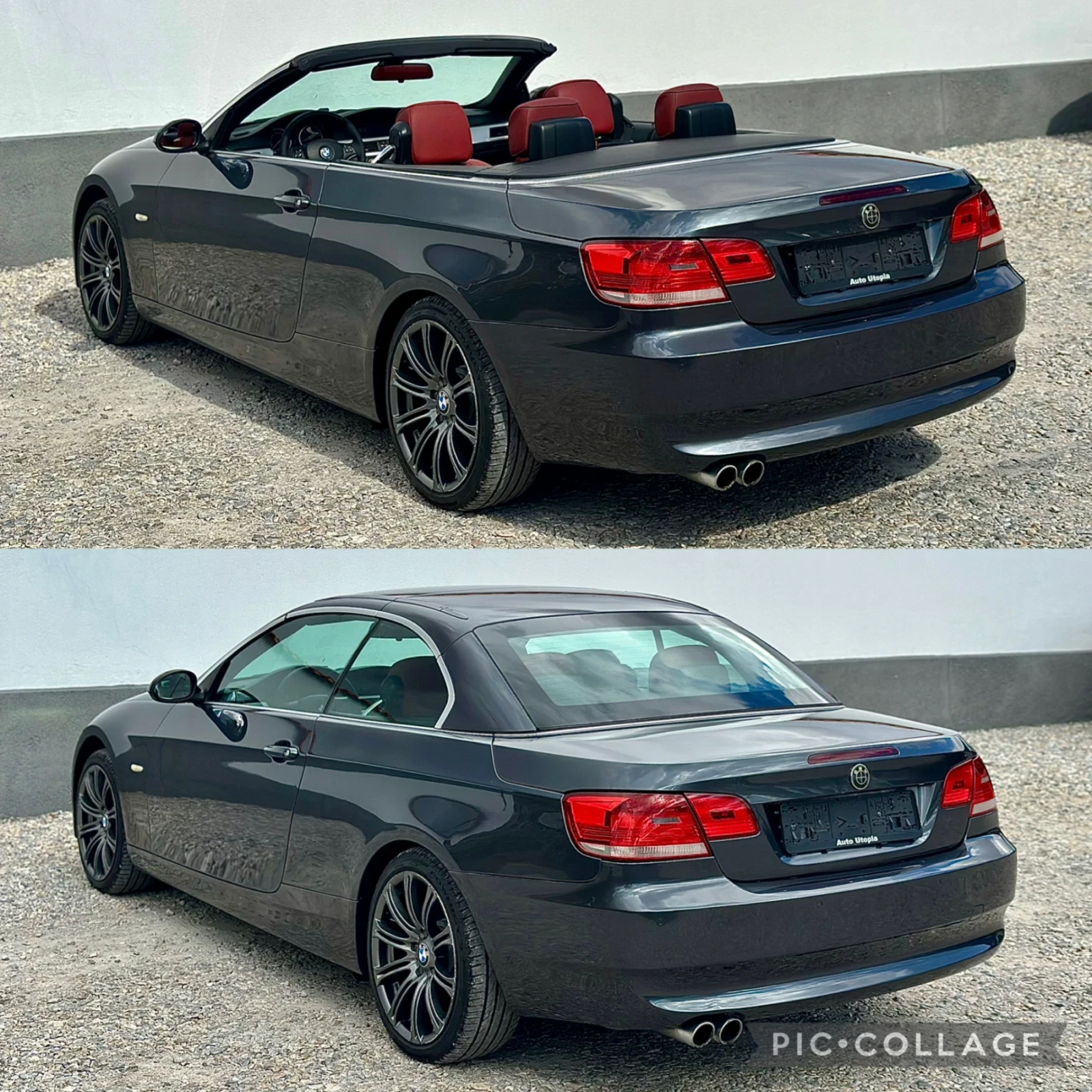 BMW 330 M-PACK/ЧЕРВЕНА КОЖА , снимка 5 - Автомобили и джипове - 56196926