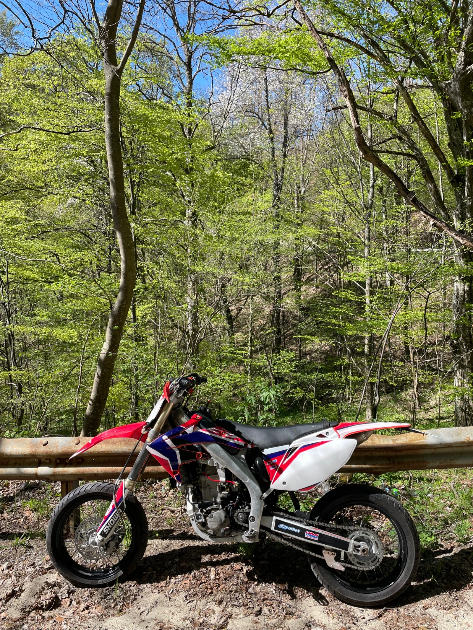 Honda Crf, снимка 3 - Мотоциклети и мототехника - 53755180