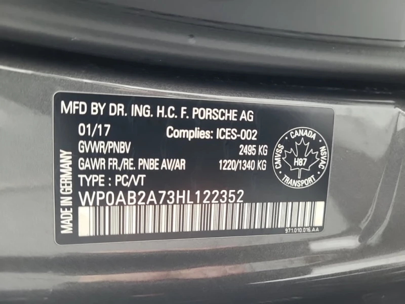 Porsche Panamera 4S 2017 * CARFAX * БЕЗ ПЪРВОНАЧАЛНА ВНОСКА, снимка 17 - Автомобили и джипове - 52820091