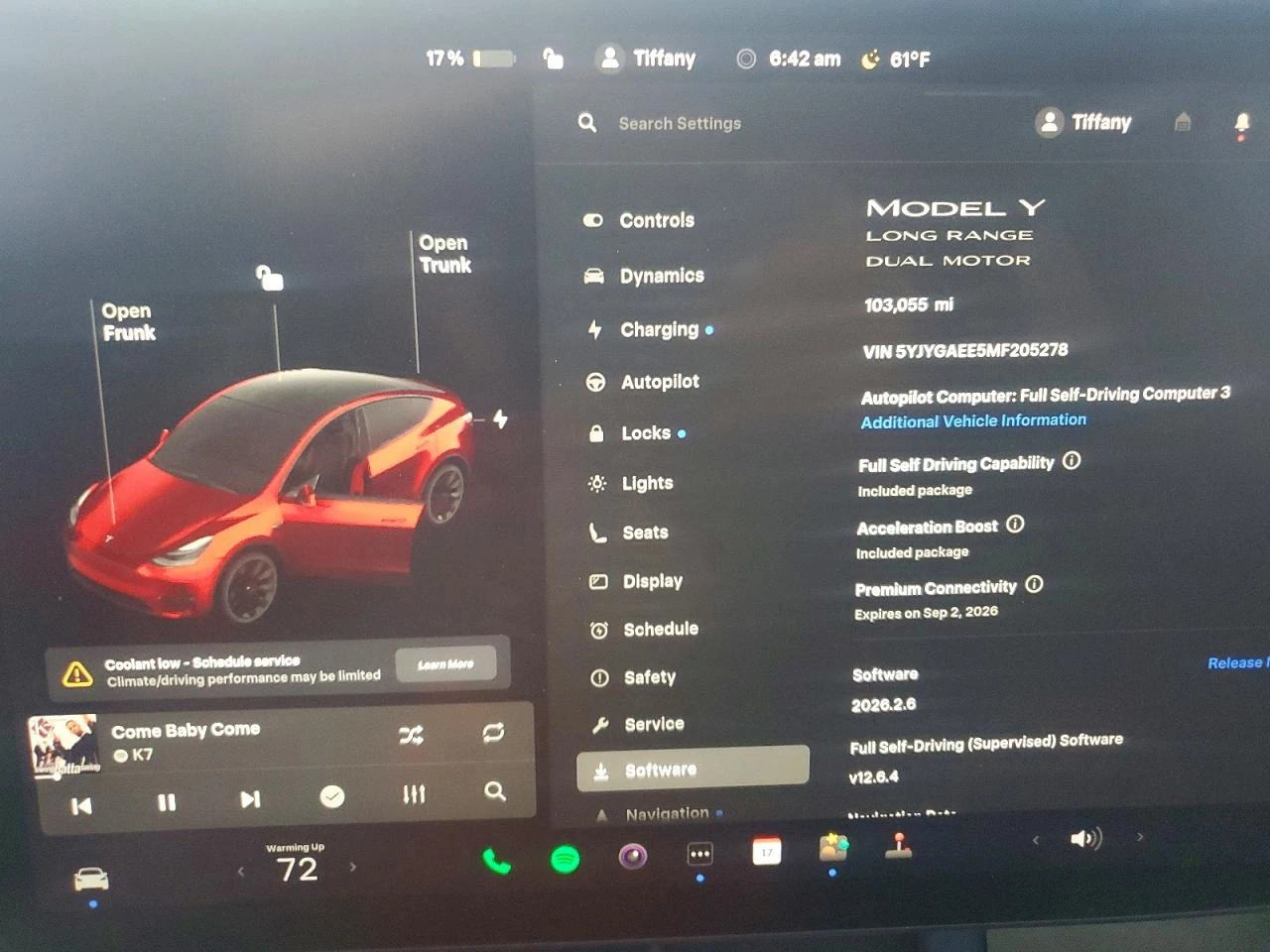 Tesla Model Y AWD* LONG* RANGE* KEYLESS* ПОДГРЕВ* , снимка 9 - Автомобили и джипове - 53978166
