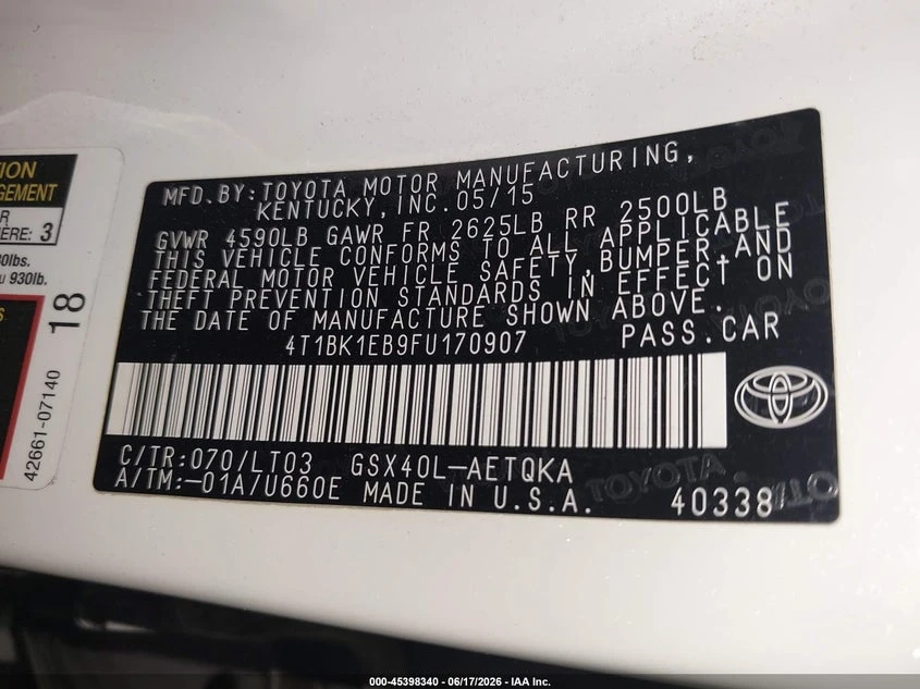 Toyota Avalon 3.5L V-6 DOHC, VVT, 268HP Front Wheel Drive | Mobile.bg � ����������� 9