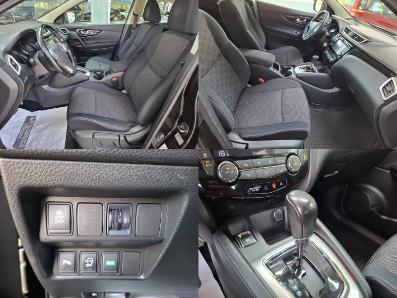 Nissan Qashqai 1.6 dCi* АВТОМАТИК* NAVI* 112500к.м.* CAMERA* LED, снимка 14 - Автомобили и джипове - 50651288