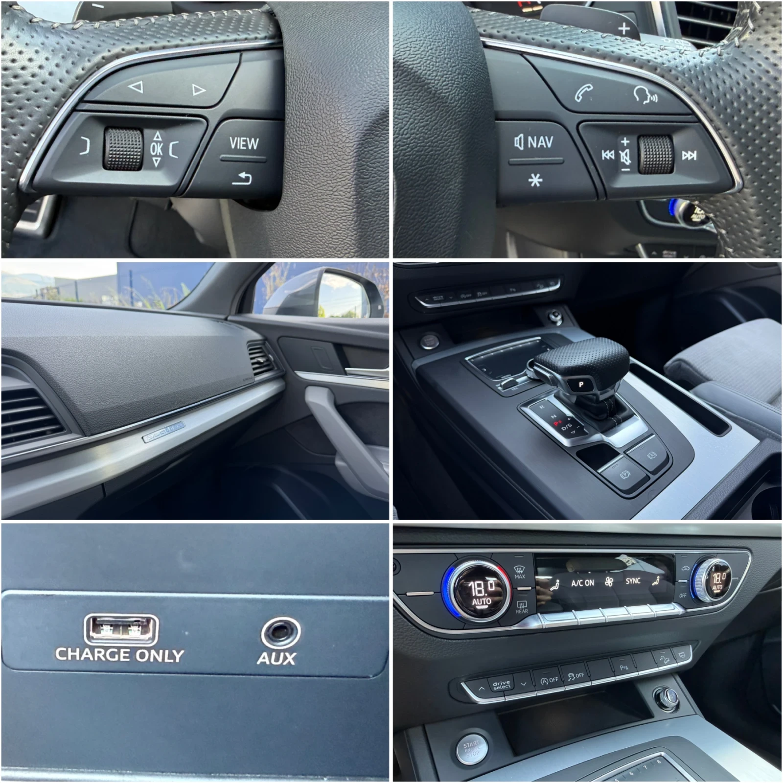 Audi Q5 2.0TDI 190кс/S-LINE PLUS/QUATTRO/DIGITAL/169000км/, снимка 14 - Автомобили и джипове - 55900166