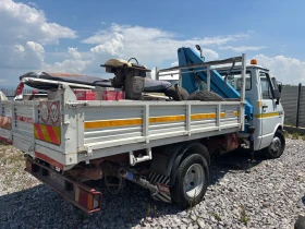 Iveco Daily 1500кг кран самосвал, снимка 1
