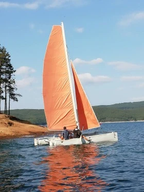 Ветроходна лодка Nautitech Catamarans, снимка 3 - Воден транспорт - 48252530