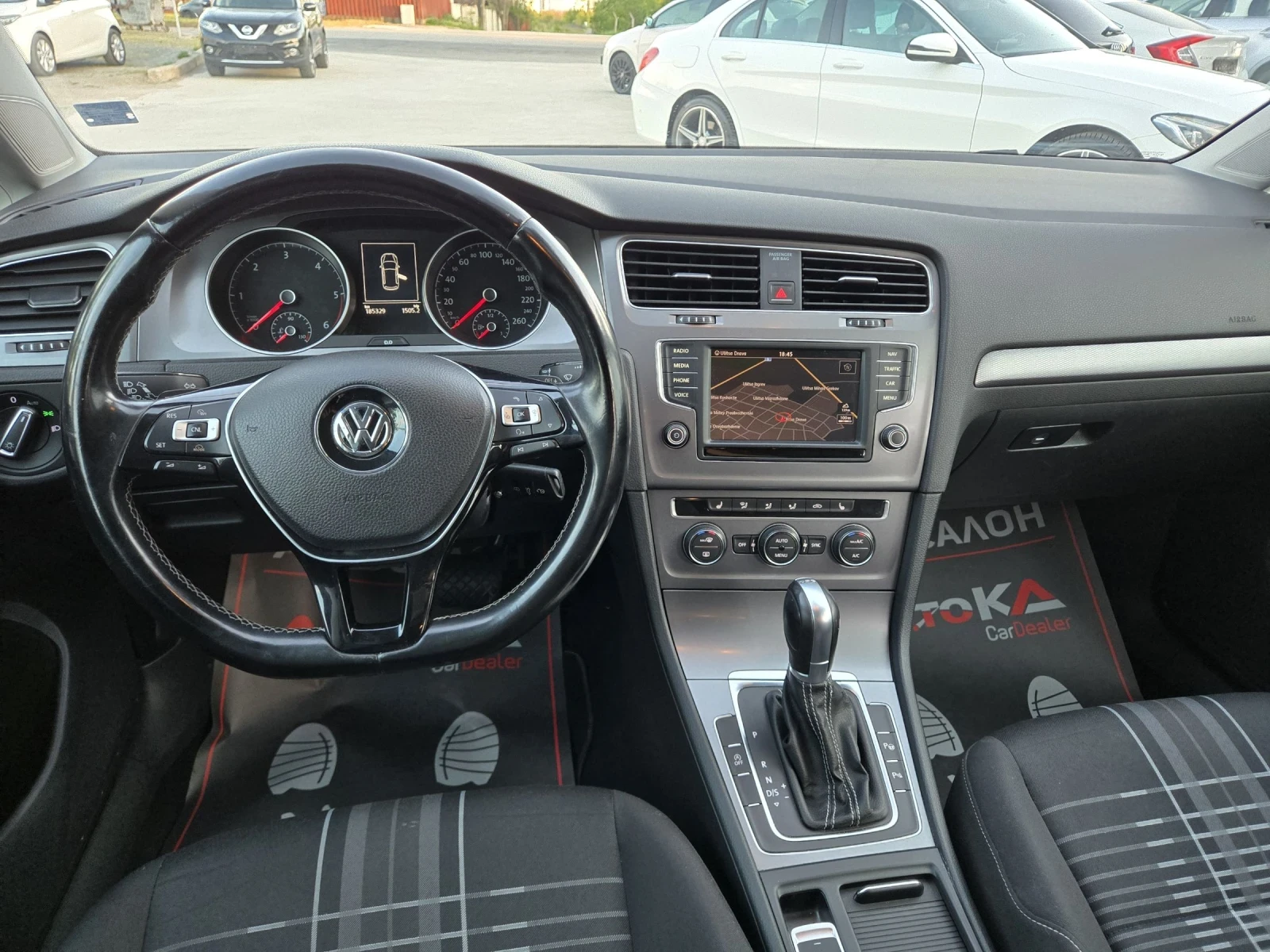 VW Golf 2.0TDI-150кс= АВТОМАТ= LOUNGE= NAVI= ПОДГРЕВ= CRUI, снимка 11 - Автомобили и джипове - 54347888