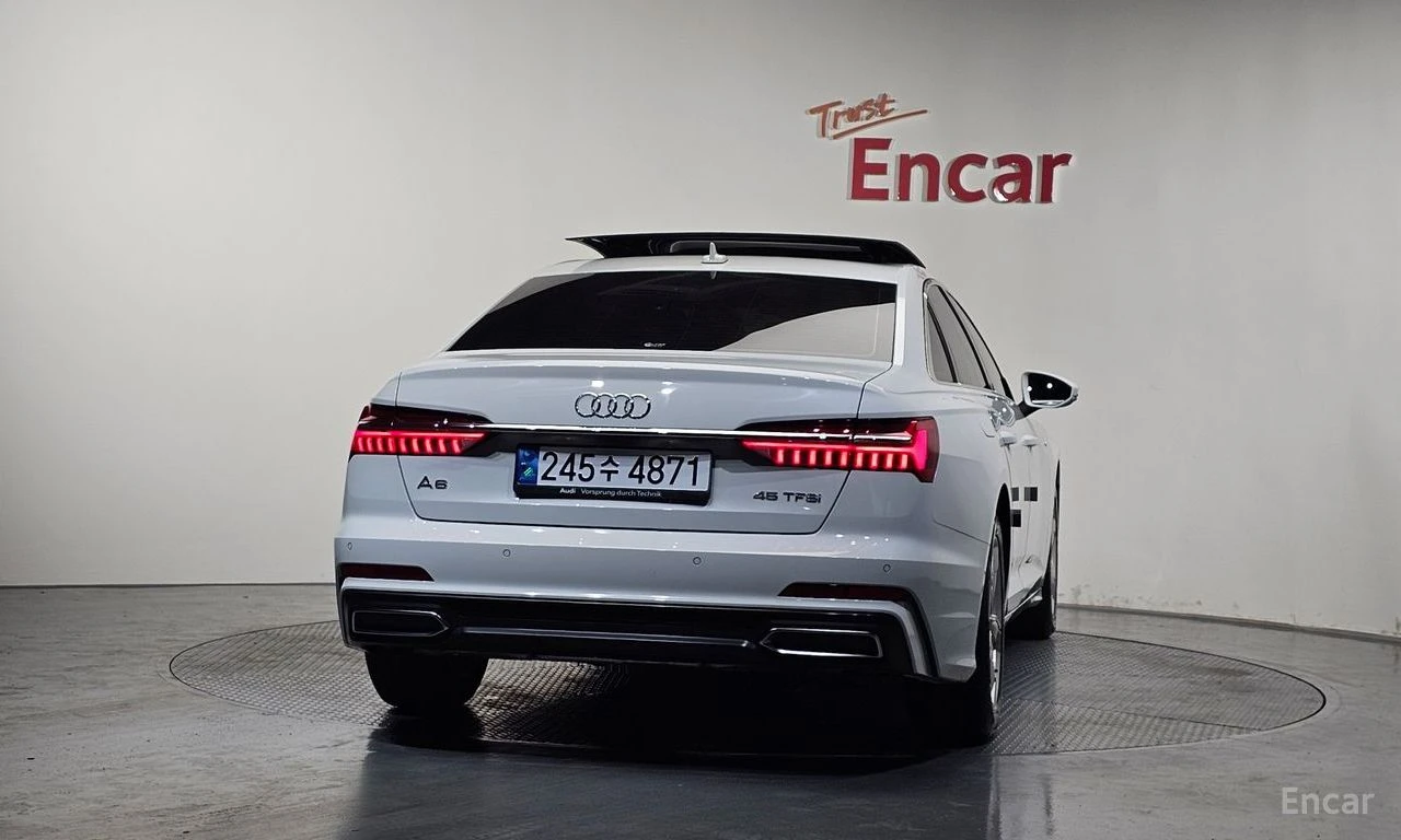 Audi A6 45TFSI* MATRIX* S* LINE* ОБДУХВАНЕ* ХЕДЪП* LANE* A, снимка 4 - Автомобили и джипове - 55924973