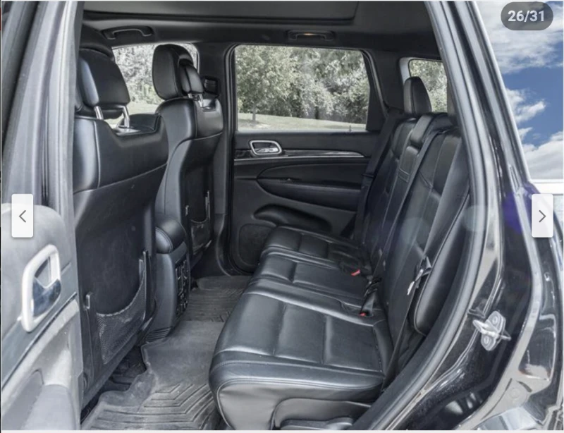 Jeep Grand cherokee 5.7* V8* 8ZF* ПОДГРЕВ* КАМЕРА* КЕЙЛЕС* LANE* ASSIS, снимка 16 - Автомобили и джипове - 51555950