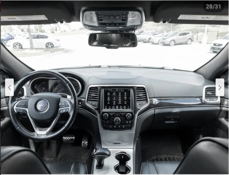 Jeep Grand cherokee 5.7* V8* 8ZF* ПОДГРЕВ* КАМЕРА* КЕЙЛЕС* LANE* ASSIS, снимка 6 - Автомобили и джипове - 51555950