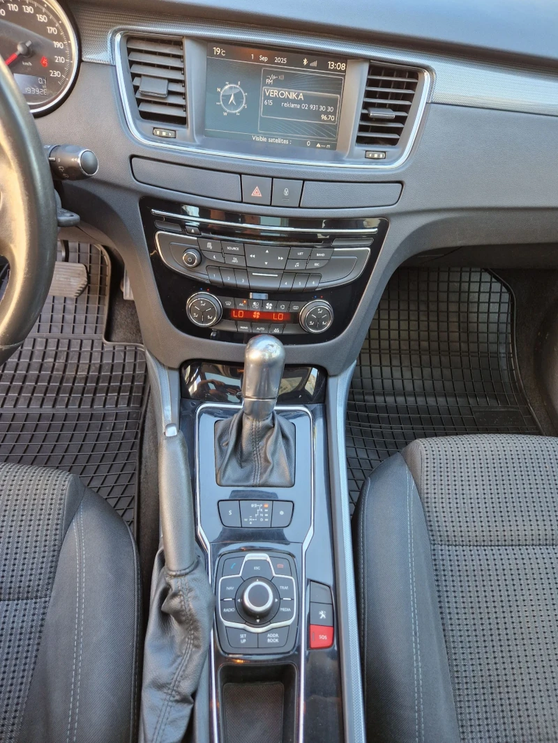 Peugeot 508 2.0HDI, 163к.с, Автомат, Евро 5А , снимка 13 - Автомобили и джипове - 51568529