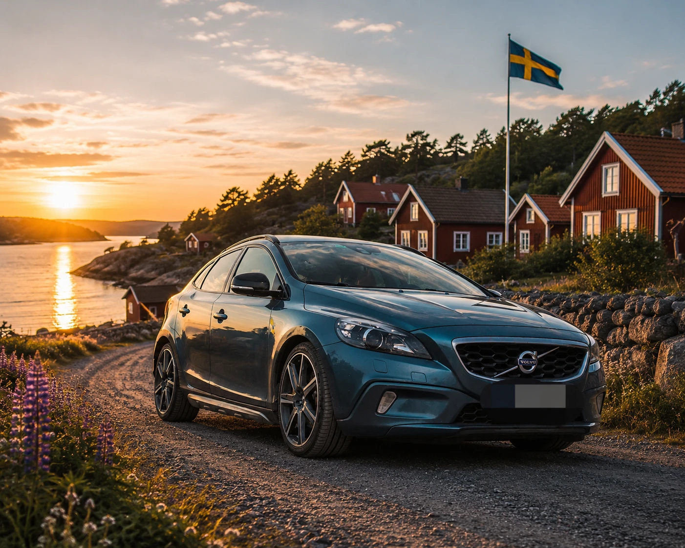 Volvo V40 Cross Country 2.5 AWD/ 5 цилиндъра/ обслужен/ 2 комплекта гуми