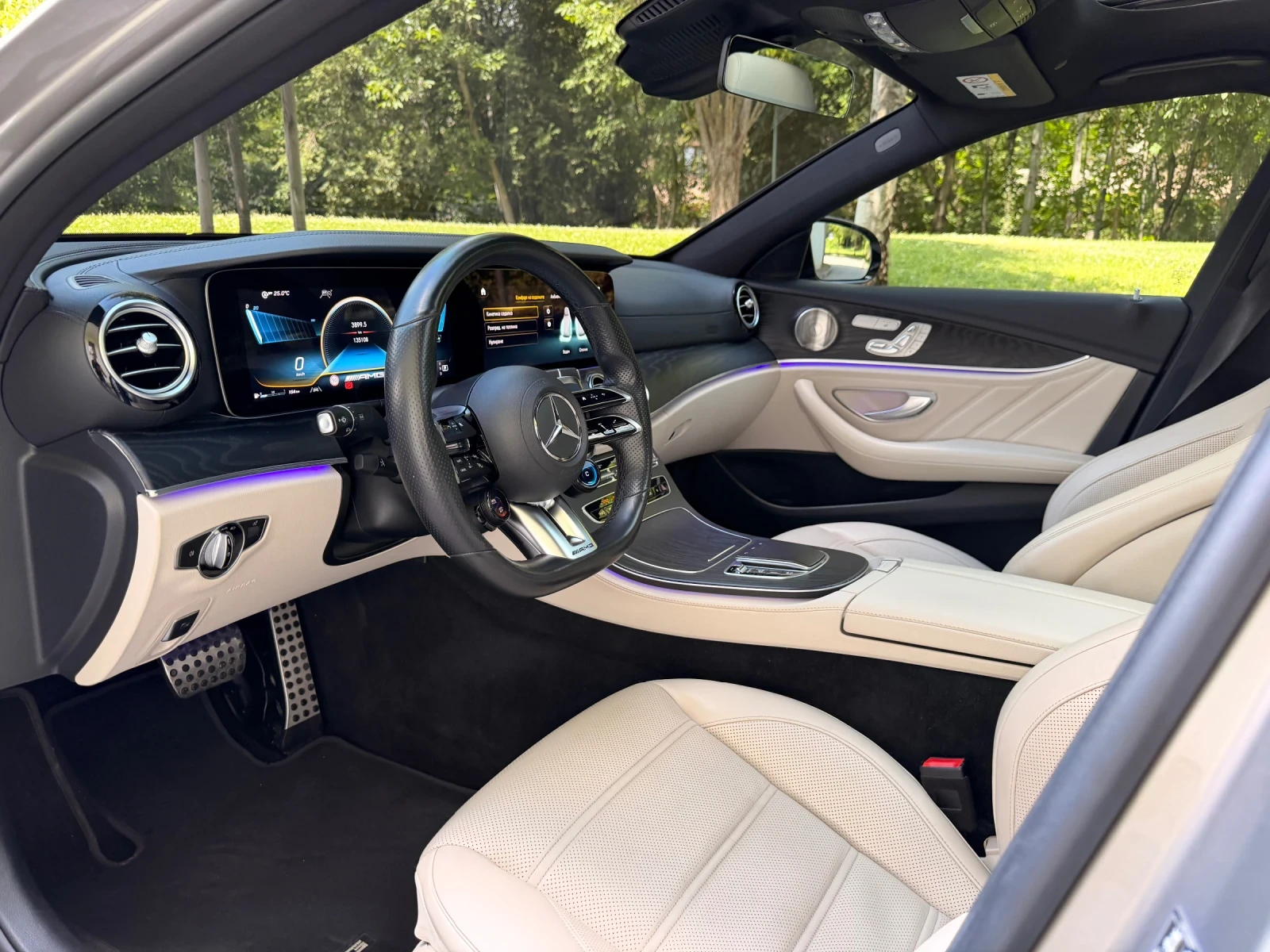 Mercedes-Benz E 53 AMG 4-MATIC + / BURMESTER , снимка 9 - Автомобили и джипове - 55153544